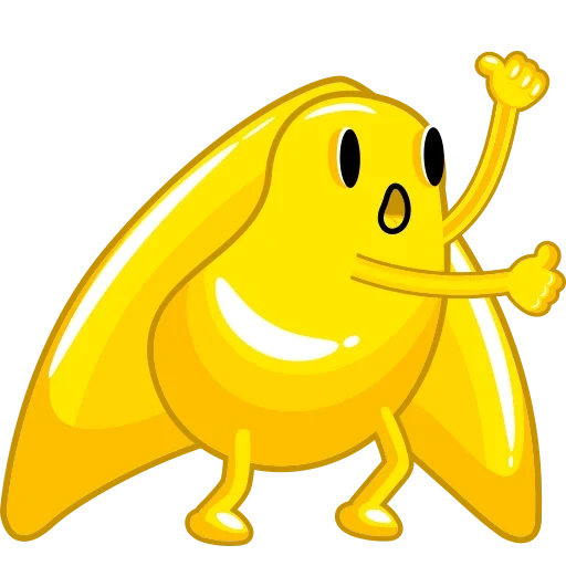 gli insetti, jack dog, la parola gialla, faccina sorridente di pokemon, adventure time banana man