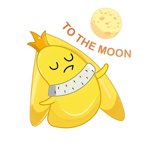 vecteur lunaire, lune jaune, dessin de kawai, dessin de kawai, belle peinture cawai