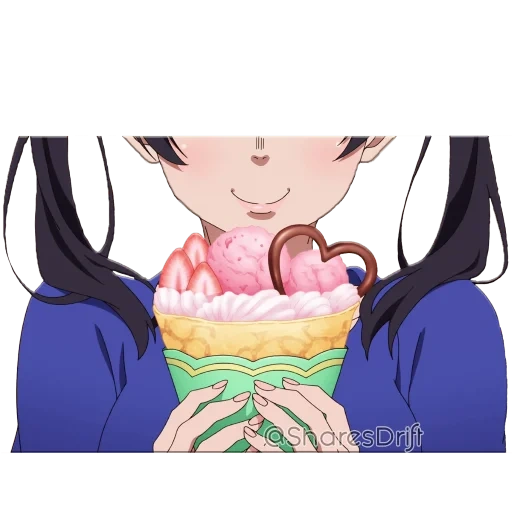 anime, image, anime mignon, l'anime mignon, glace anime