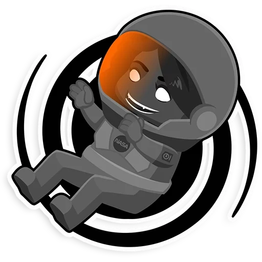 fiery bob, astronauta, astronauta cleveland, vector astronauta