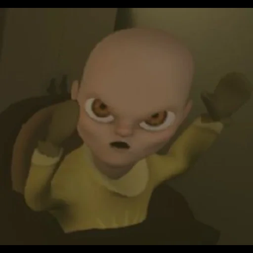 bebé, gente, juego de bebé amarillo, horror del bebé amarillo, el horror de la noche de northfelatu 2010