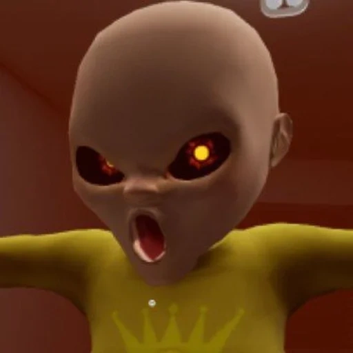 spiele horror, baby dämon, spiel baby gelb, das baby im gelben durchgang, das baby im gelben spiel horror