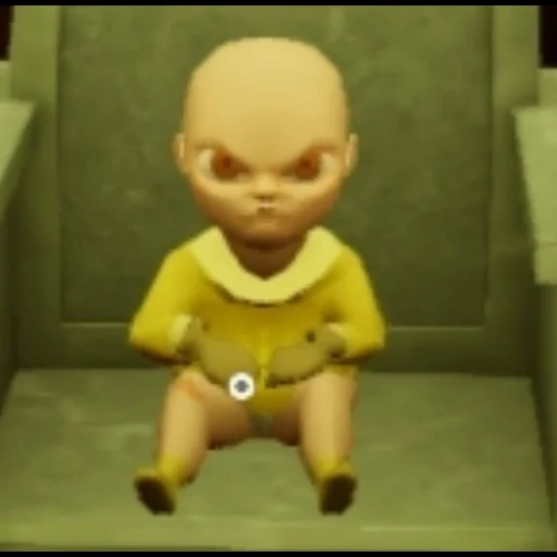 enfant, baby ello game, jeu bébé jaune, le bébé en jeu jaune, le bébé en jaune 3 jeu