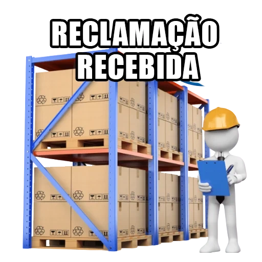 estoque, etiqueta, remessa de mercadorias, um homem de armazém, armazenamento de mercadorias