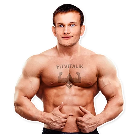 intonazione, bodybuilder, mark ivanov, butterin pitch, lanciando sfondo bianco