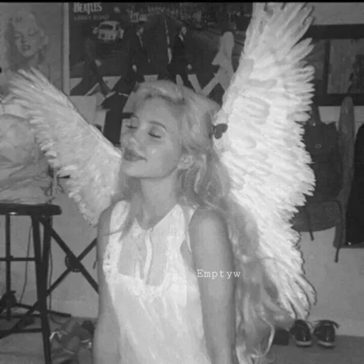 девочка, крылья ангел, любимая песня, tumblr девушки, настя каменских