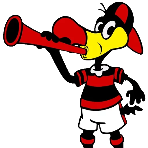 the male, woody woodpecker, simpsons football, mascotte flamengo fc, picture urubu with a white background