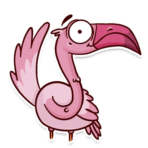 flamingo, flamingo ayo, personagem flamingo