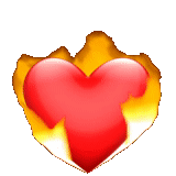 cuori, cuore emoji, cuore sorridente, il cuore emoji è il fuoco, il cuore emoji è il fuoco
