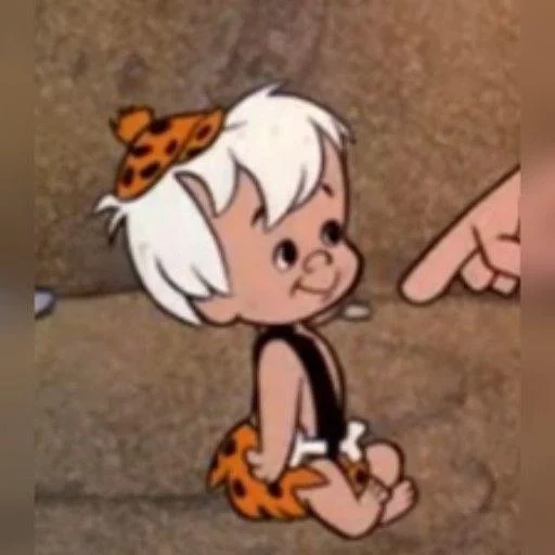 bambino, bam bam, flintstouns, flintstone bam bam, piccole pietra flink di bamm-bamm