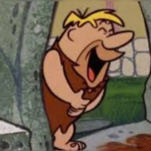 fred flingstone, flint blonde hair, flingstone fred is angry, flint family 1960, flint 1960 animation series