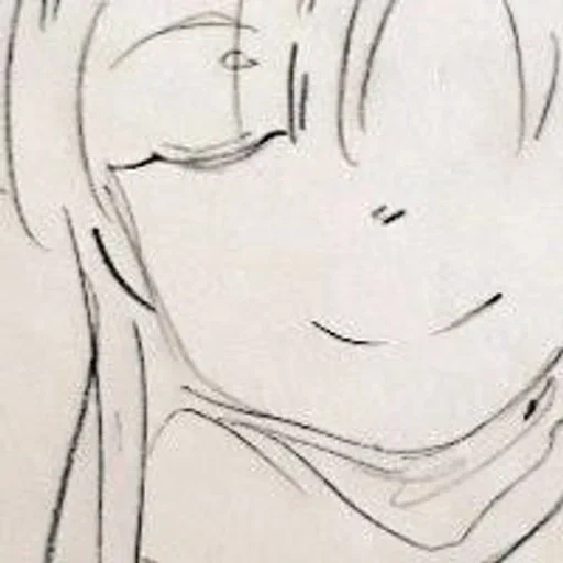 imagen, bocetos de anime, dibujos de anime, bocetos de dibujos, dibuja una cara de anime