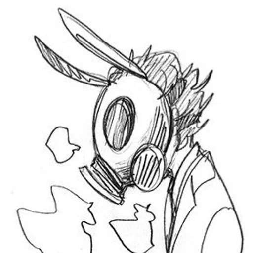 senza maschera, schizzi, disegni anime, schizzi anime, silent shadow deku