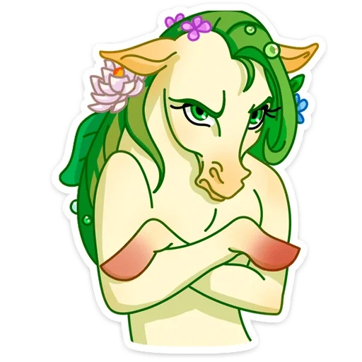 poney, anime, poney dryad, petits poneys, le dessin de la licorne