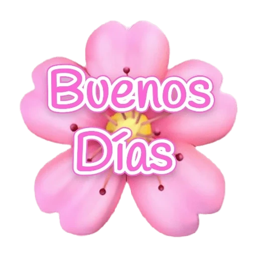 flores, flor, flor de emoji