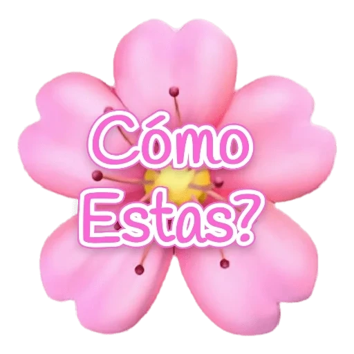 flores, flor, flor de emoji, flor de emoji, flor de iphone emoji