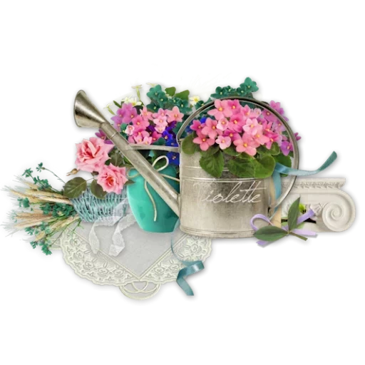 цветы, цветы лейке, цветочный букет, цветы стиле прованс, цветочная композиция