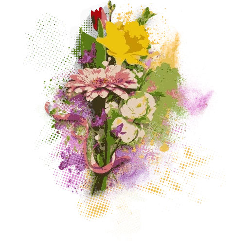 акварель букет, акварельные цветы, композиции цветами, ланарте летний букет, красивые цветочные композиции