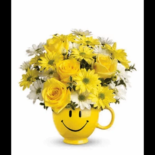 желтые цветы, букет счастья, желтые цветы букет, желтый букет цветов, букет цветов солнечный