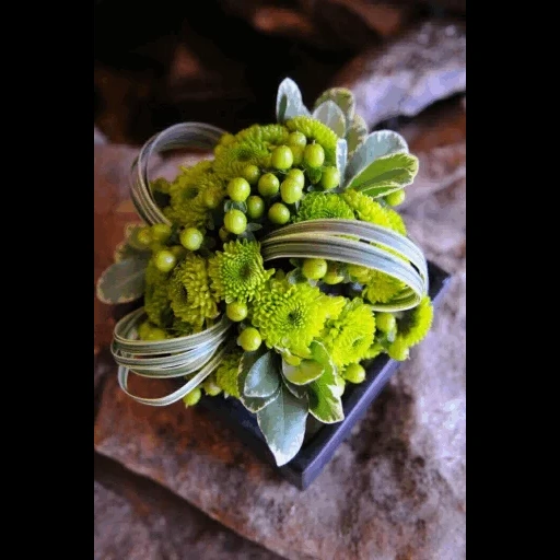 букет зелени, цветочный букет, букет флористика, бело зеленый букет, букет невесты зеленый