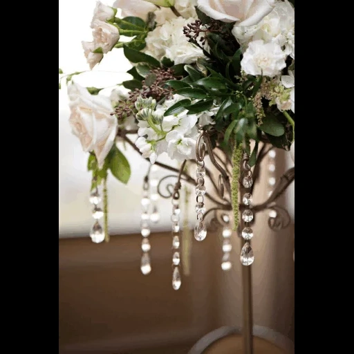 декор, цветы свадебные, свадебная флористика, цветы хрустальную свадьбу, композиции белых цветов мартинках