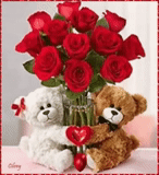 kartu pos, beruang mawar, beautiful rose, bunga rodin, bunga putriku
