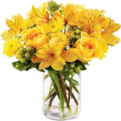 bouquet of yellow milling, alstromeria is yellow, yellow alstromeria bouquet, bouquet of yellow alstromeria, yellow roses of alstriently