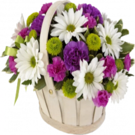 flowers baskets, basket with flowers, flower basket, basket with flowers, the basket of chrysanthemum irises