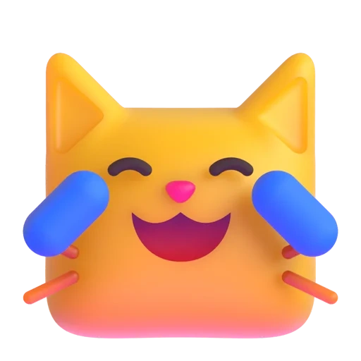 chat emoji, le chat pleure emoji, chat de discorde emoji, toy cat soft joy happy baby