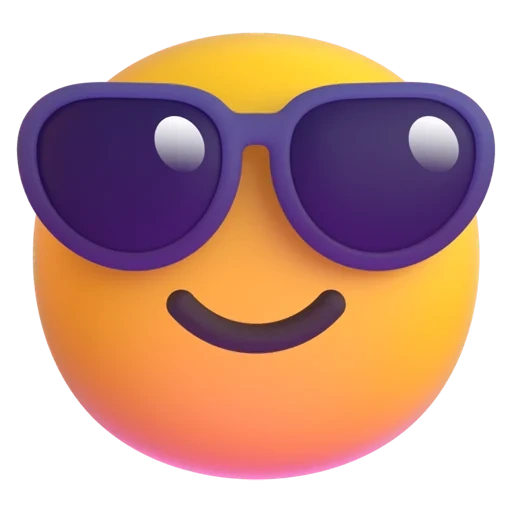 emoji, emoji, faccia emoji, occhiali da emoji, cool emoji