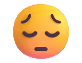 emoji, эмодзи, смайлик лицо, грустный эмодзи