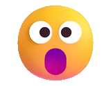 emoji, expression mouth, facial expression, surprise smiling face, a surprised smile