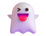emoji ghost, emoji ghost, new emoji windows 11, power bank emoji ghost, emoji animals bringing