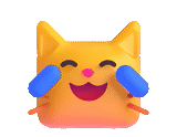 chat emoji, choc du chat emoji, chats de discorde emoji, toy cat soft joy happy baby