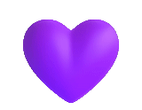 hati, hati adalah lilac, hati itu ungu, hati ungu, violet valentine