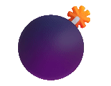 bola, lingkaran violet, violet panton, latar belakang violet, lingkaran emoji ungu
