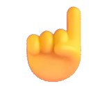 pin, give a thumbs up, smiling hand, finger emoji, finger smiling face