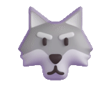 emoji wolf, wolf emoji, emoji wolf, emoji raccoon, emoji werewolf