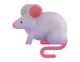 mouse, tikus tikus, tikus tersenyum, emoji tikus, tikus samsung emoji