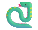 serpent, serpent d'enfants, serpent souriant, le clipart de serpent, emoji de snape