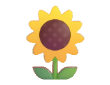 symbole von emoji, sonnenblumenlächeln, sonnenblumenemoji, emoji sonnenblume, sonnenblume ist eine hölzerne ikone