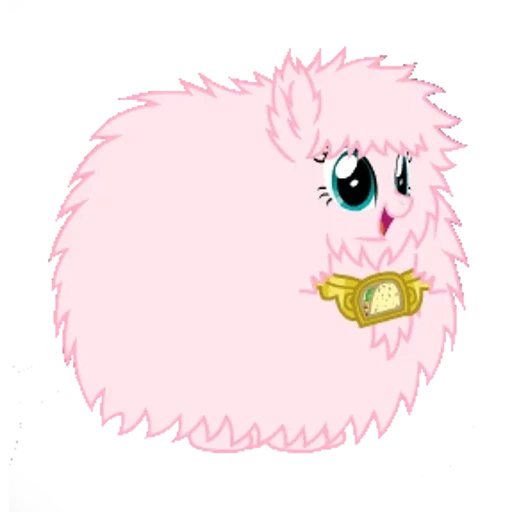 pony de frafite, frafibov, le poney feuilleté de fraffy, flaffy puff evil, papier peint fluffle puff style