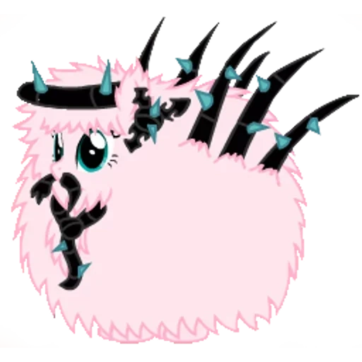 paf, puff fofo, pônei fofo fofo, fluffleff puff stickers, fluffy puff chainzhling