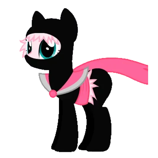 the pony, emoticon, the pony oscar, ninja pony, illustrationen