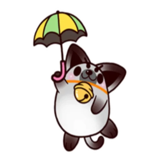 cao o, cane, ombrello pinguino, pinguino sotto l'ombrello, ombrello bulldog francese