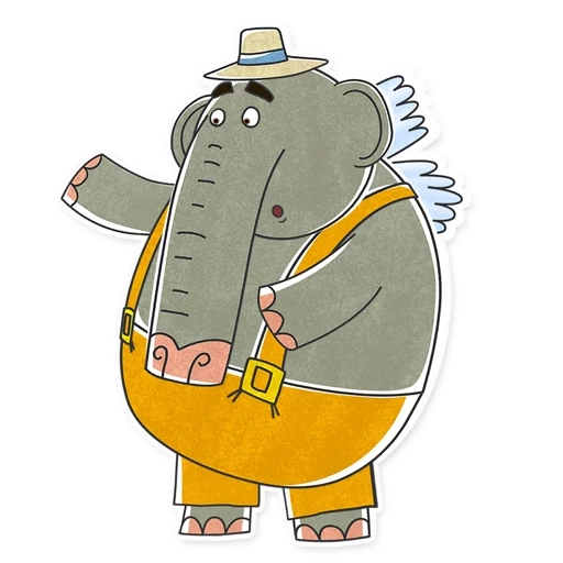 elephant, elephant prabhu, elephant flying beast, elephant prabhu flying beast, flying animal animation series elephant