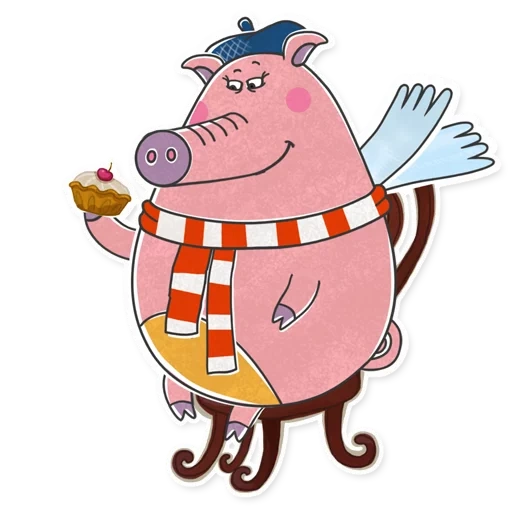 porcin, animaux volants sophie, animaux volants cochon, pig sophie flying animaux, flying animals animated series pig
