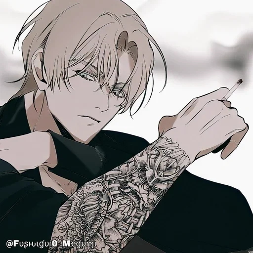 arte de anime, arte de anime, idéias de anime, personagens de anime, boychaaa kun omega black