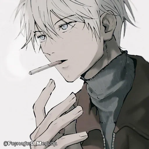 ragazzi anime, ragazzi anime, personaggi anime, arts of anime guys, anime che fuma il ragazzo