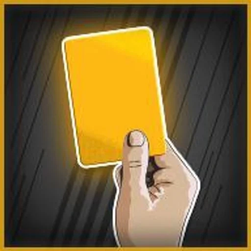 pack-pack, telefono, cartellino giallo, cambio cartellino giallo